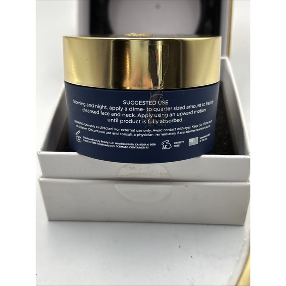 City Beauty Multi-Action Sculpting Cream 1.69‎ FL OZ 50 ML NEW Sealed Jar In Box - Picture 5 of 6